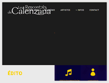 Tablet Screenshot of musical-calenzana.com